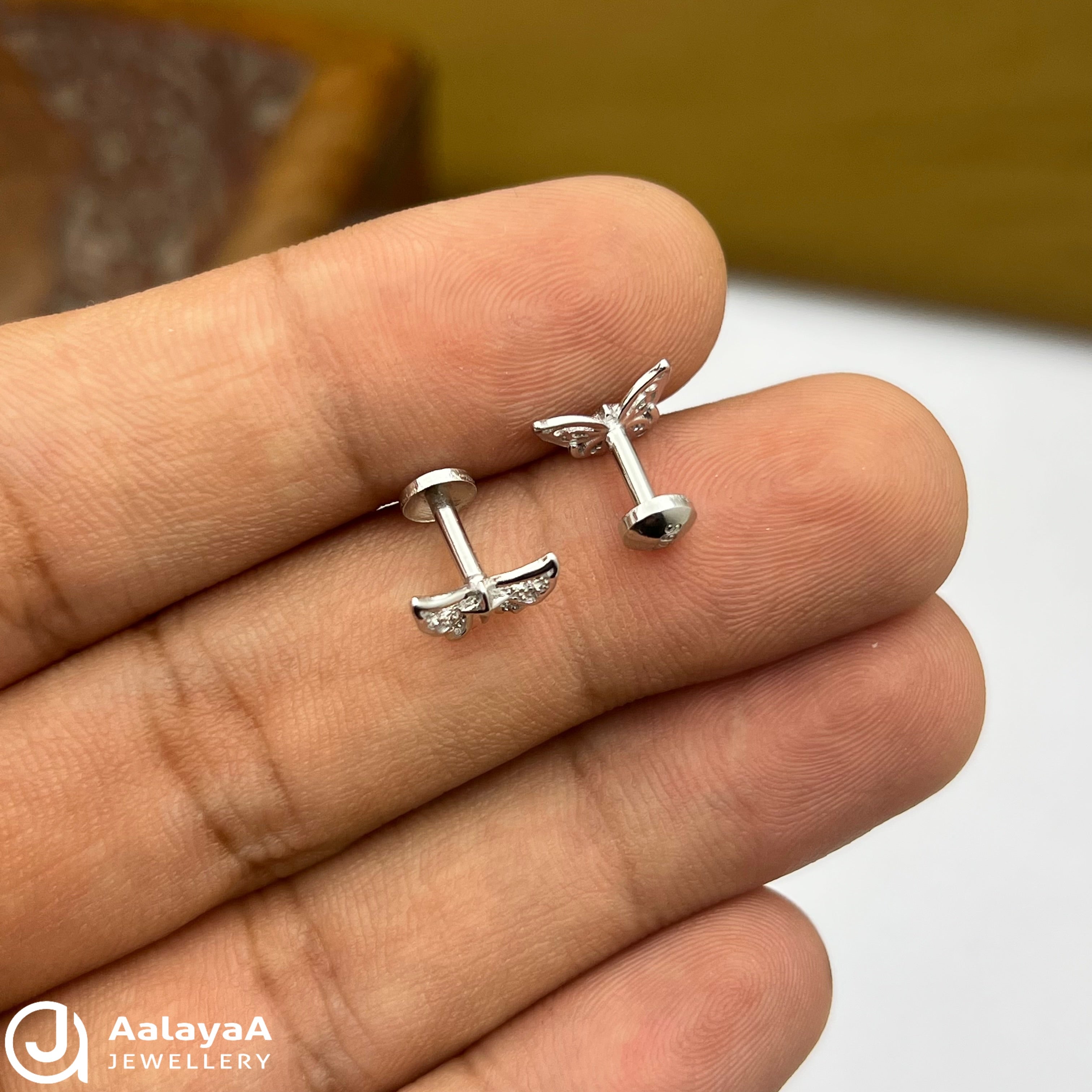 Silver Gracewing Earrings