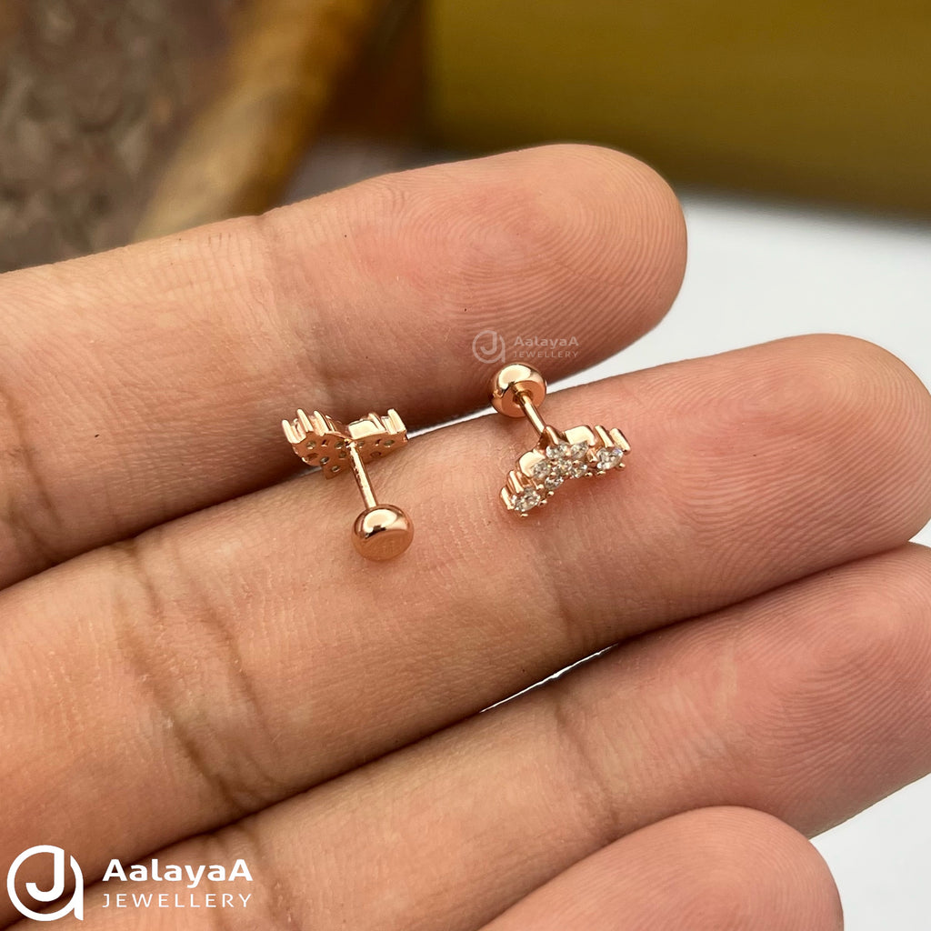 Silver RoseGold Star SideSide