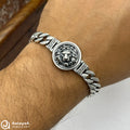 Silver Antique Royal Roar Bracelet