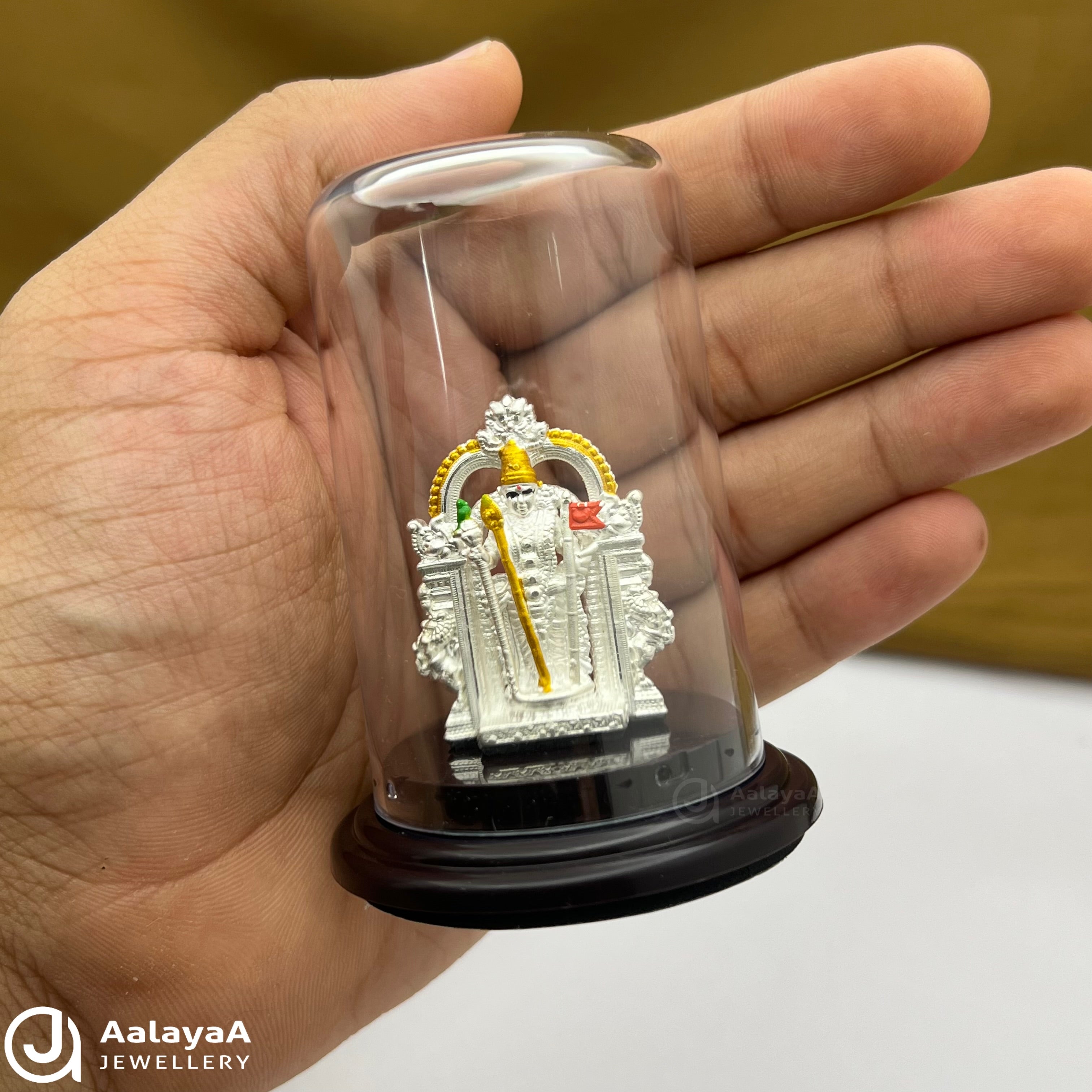 Silver Subramanya Swamy Mini Idol