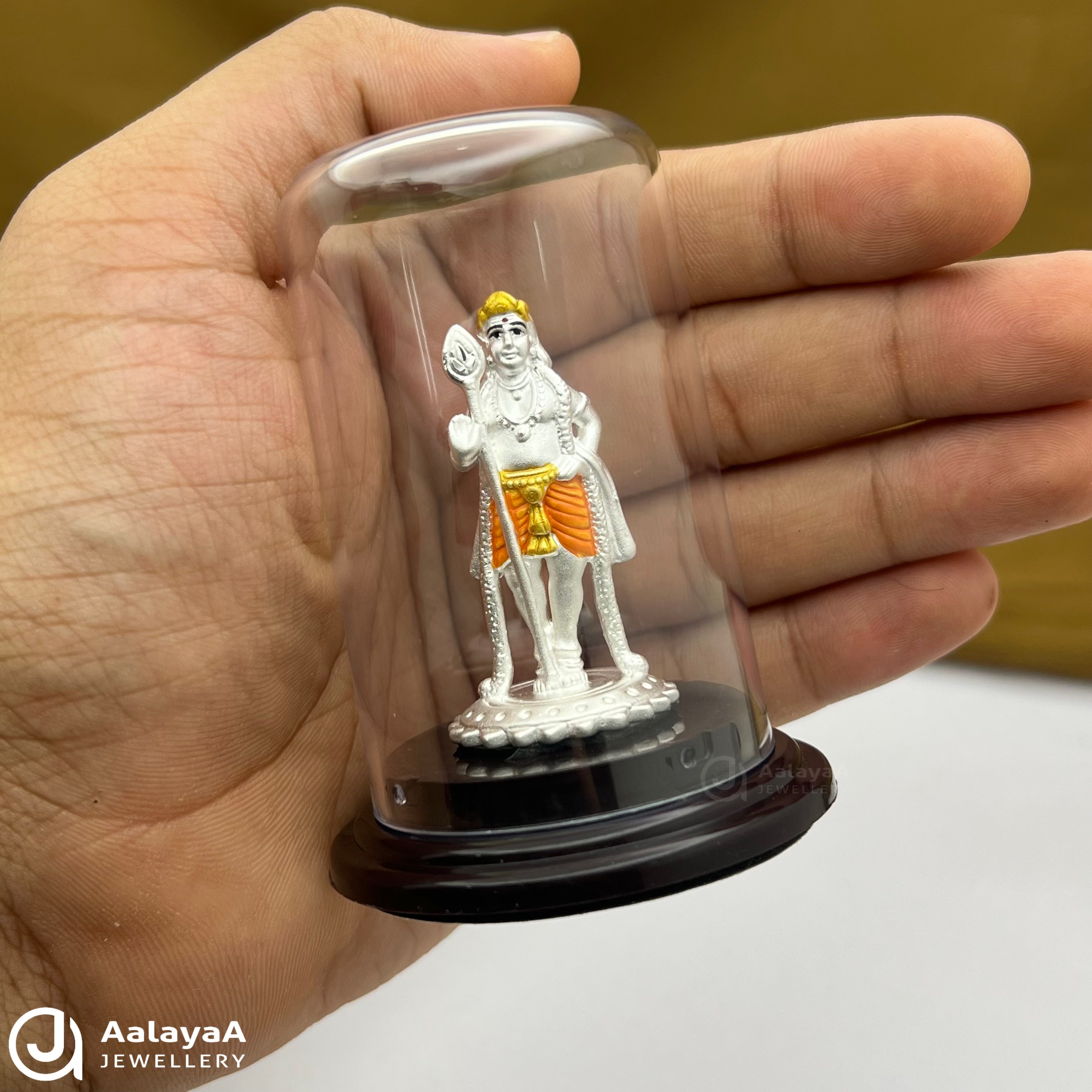 Silver Vel Murugan Idol