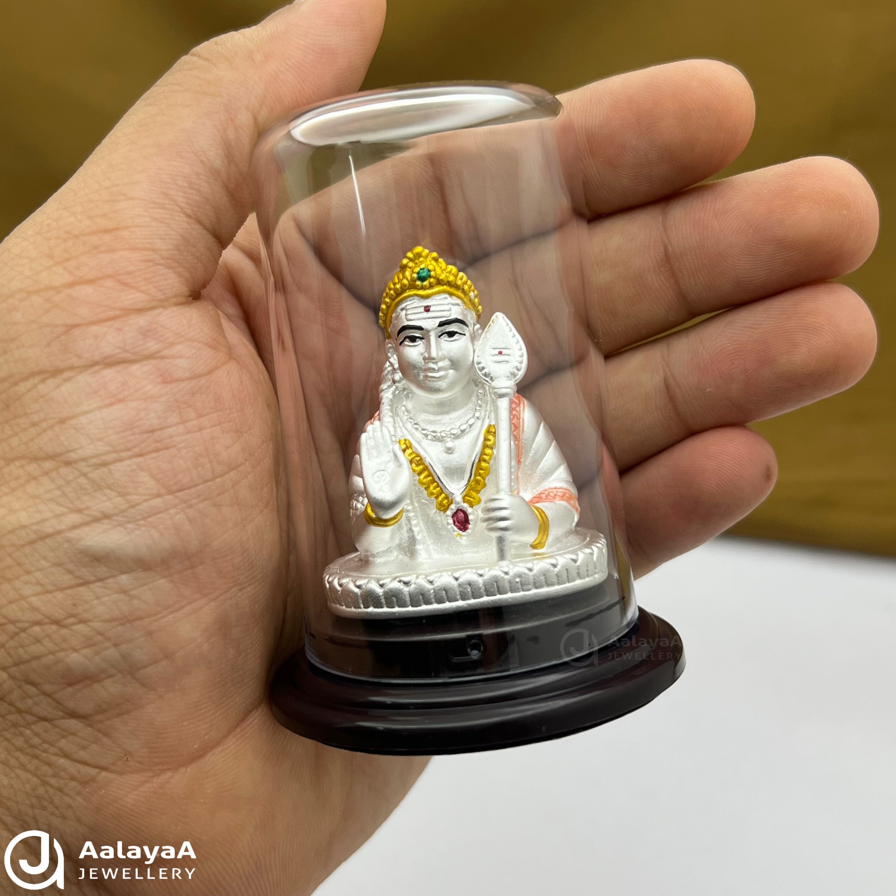 Silver Rajamurti Murugan idol