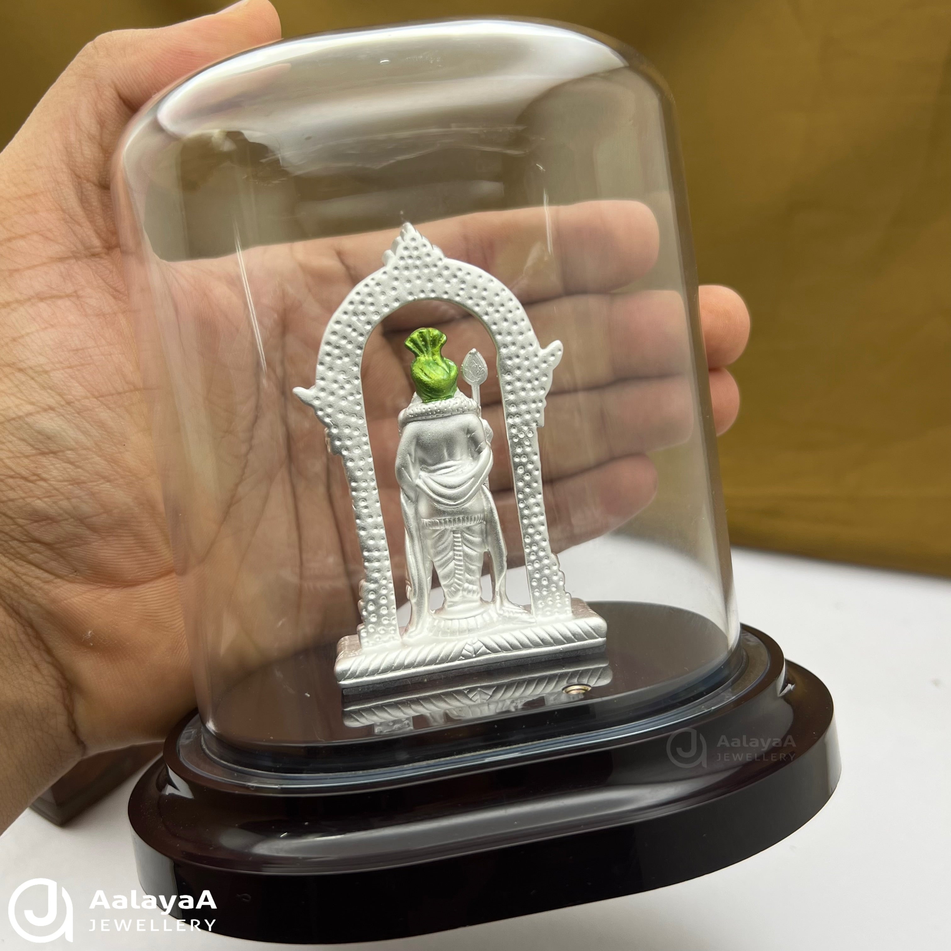 Silver Maharaja Murugan Idol