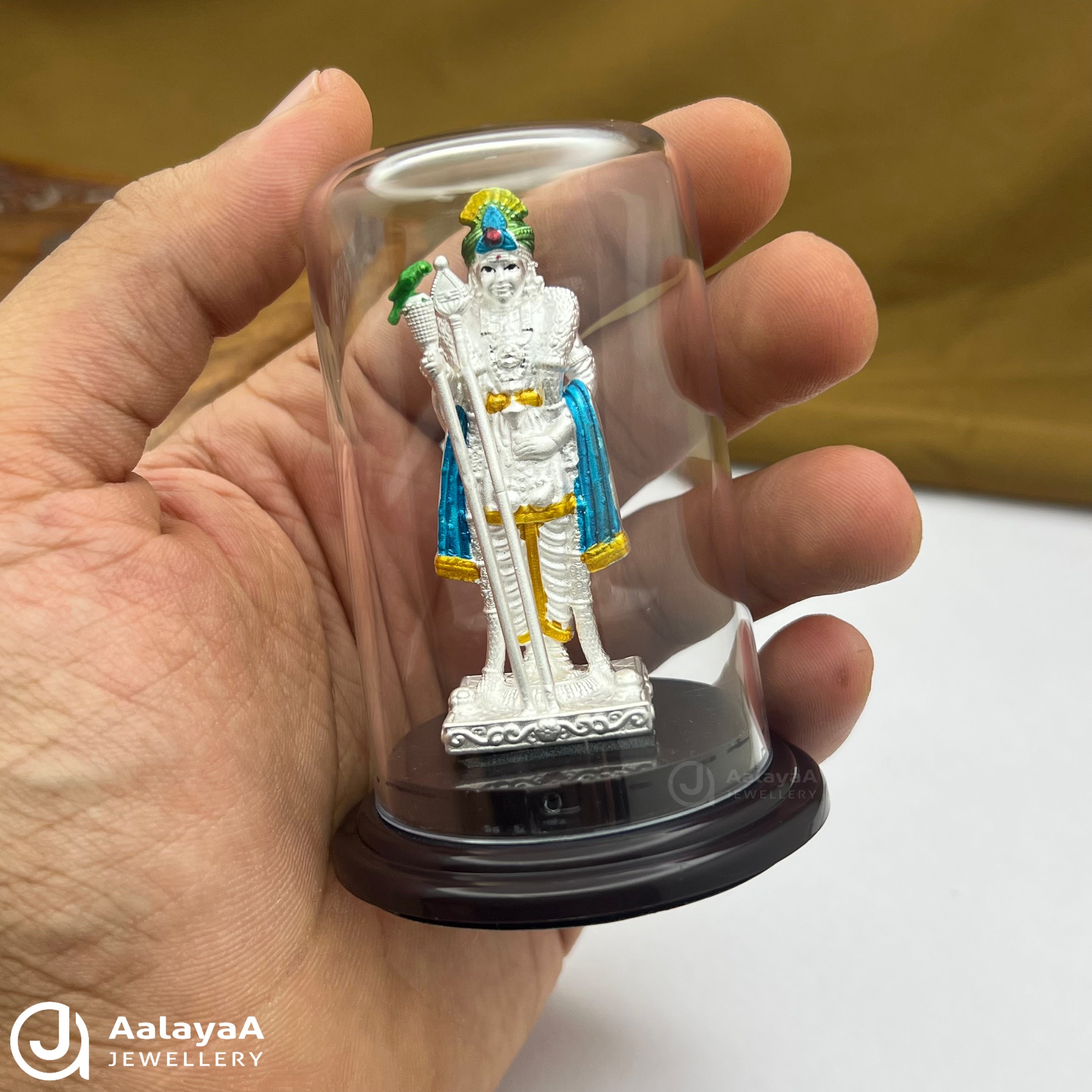 Silver Bala Murugan Idol