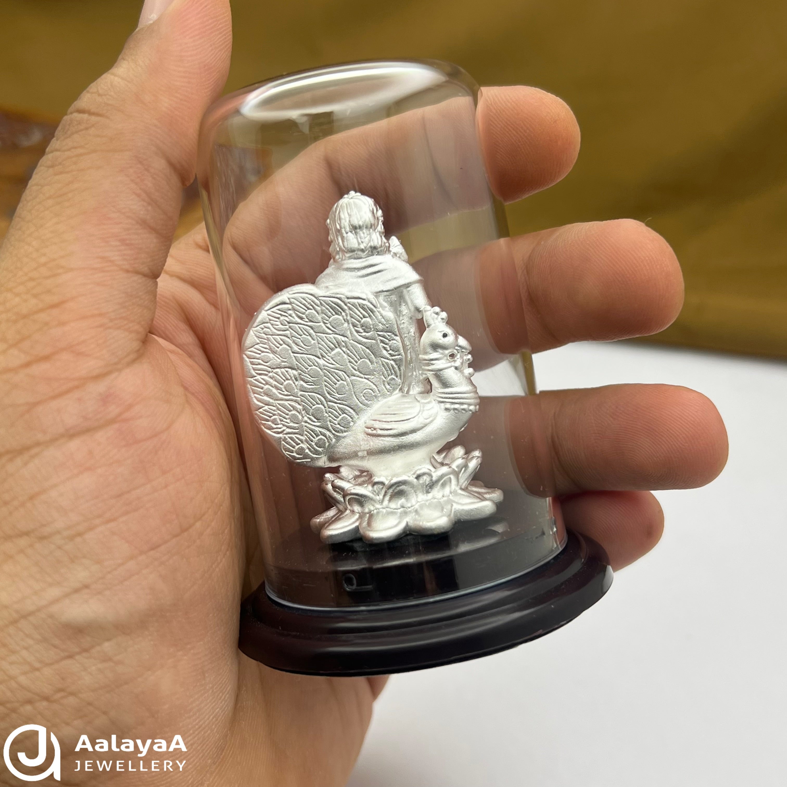 Silver Mayilvahanan Murugan Idol