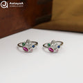 Silver Rainbow Luxe Toe Ring